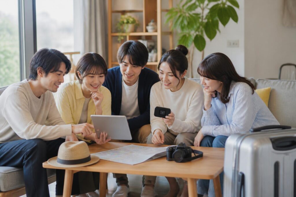 レンタルWiFiとテザリングの違いを比較すると？