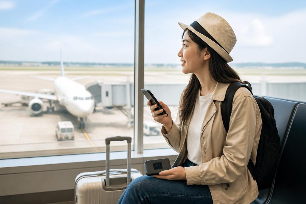 海外WiFiレンタルは乗り継ぎでも利用できる？